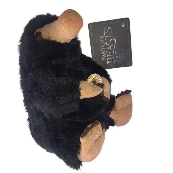 New NWT Harry Potter Fantastic Beasts Plush Soft Toy, Black, Small Niffler - Picture 4 of 14